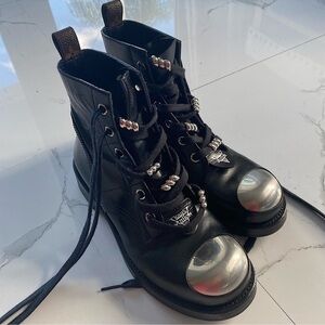 Louis Vuitton Chelsea Combat Boots Size 38